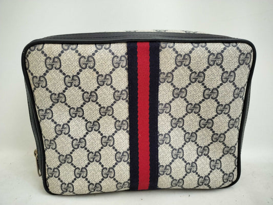 GUCCI Webbing Second Bag Sherry Line Pouch