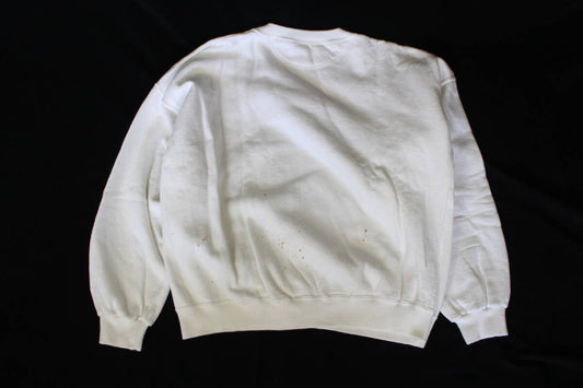 CHANEL Logo Sweatshirt, Women's, Size M, Tops