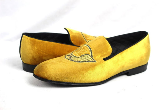 LOUIS VUITTON Louis Vuitton Big Logo Opera Shoes Men's Size 6 Loafers
