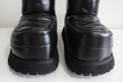 MM6 Maison Margiela MARGIELA Platform Down Boots Black Women's Size 37.5 Other Shoes