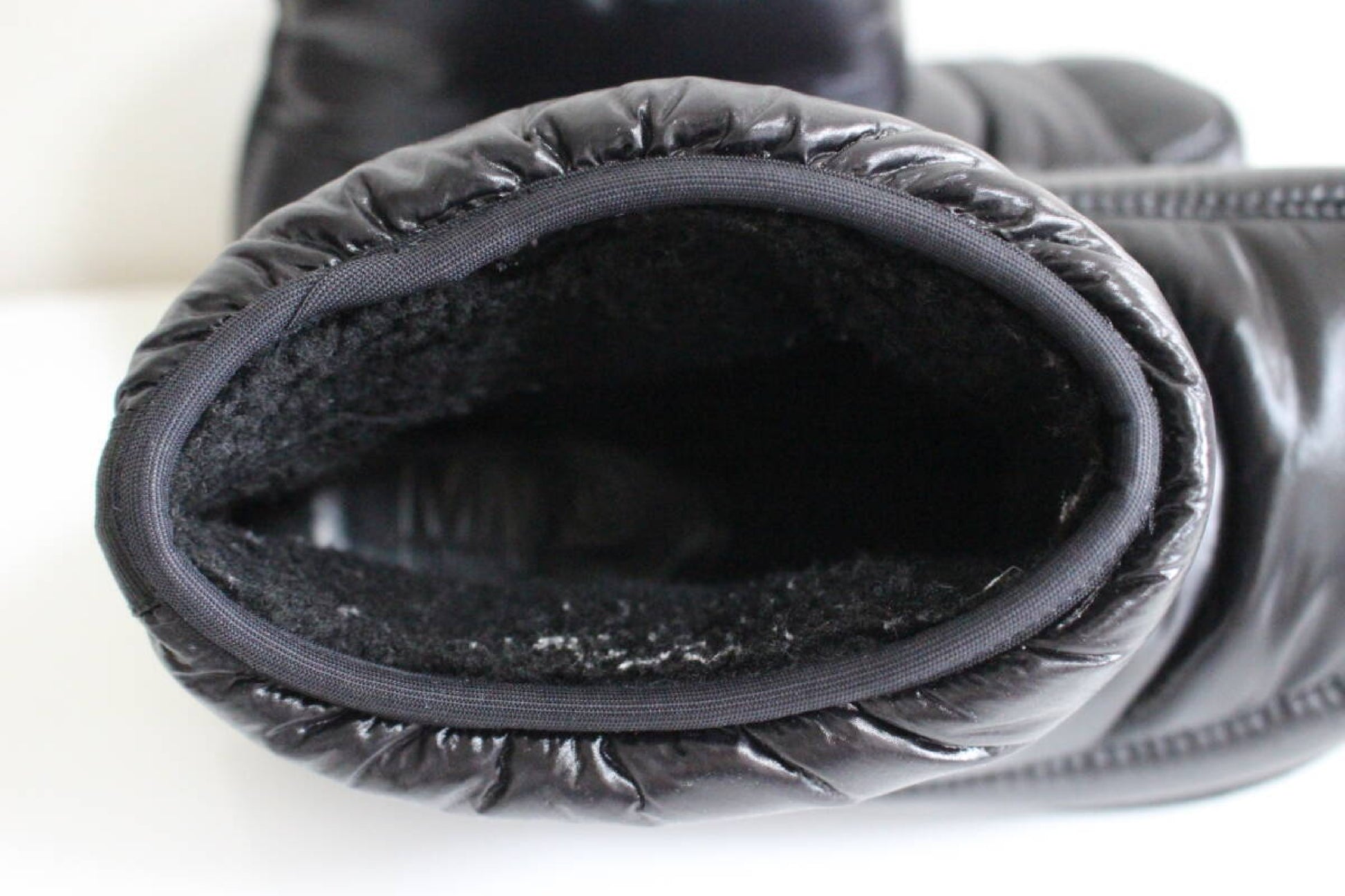 MM6 Maison Margiela MARGIELA Platform Down Boots Black Women's Size 37.5 Other Shoes