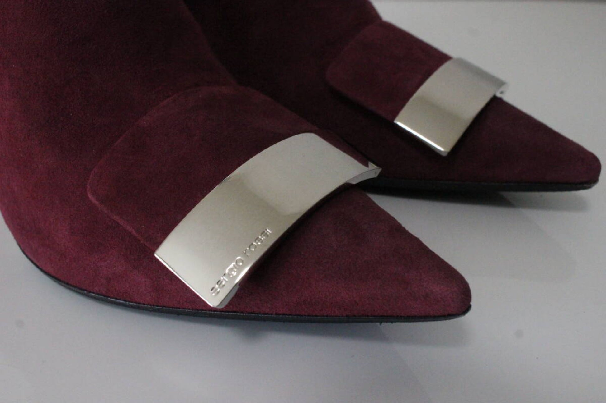 Sergio Rossi sergio rossi Sergio Rossi SR1 short boots Bordeaux size 34.5 pumps