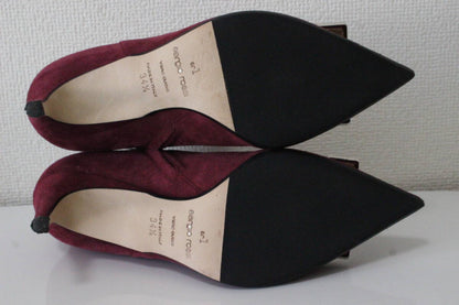 Sergio Rossi sergio rossi Sergio Rossi SR1 short boots Bordeaux size 34.5 pumps