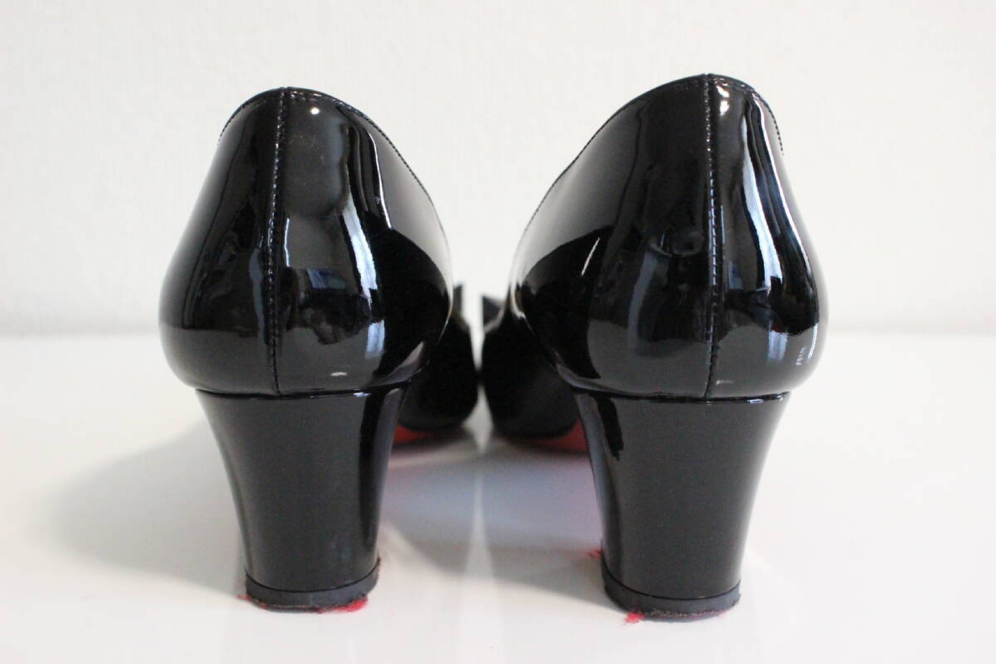 Christian Louboutin Studded Pumps, Black, Size 36