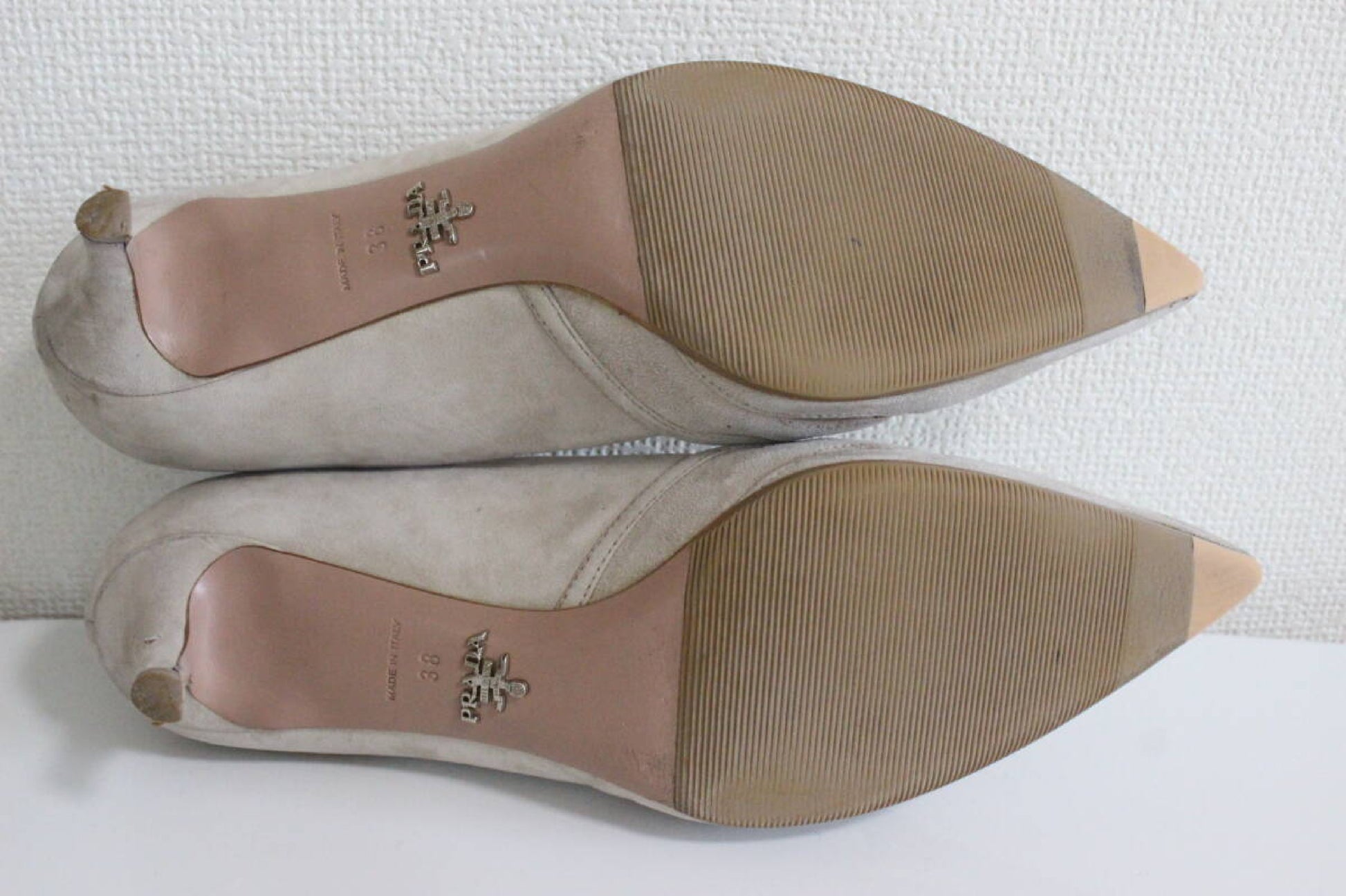 PRADA Prada Suede Pumps Size 38
