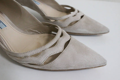 PRADA Prada Suede Pumps Size 38