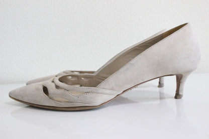 PRADA Prada Suede Pumps Size 38