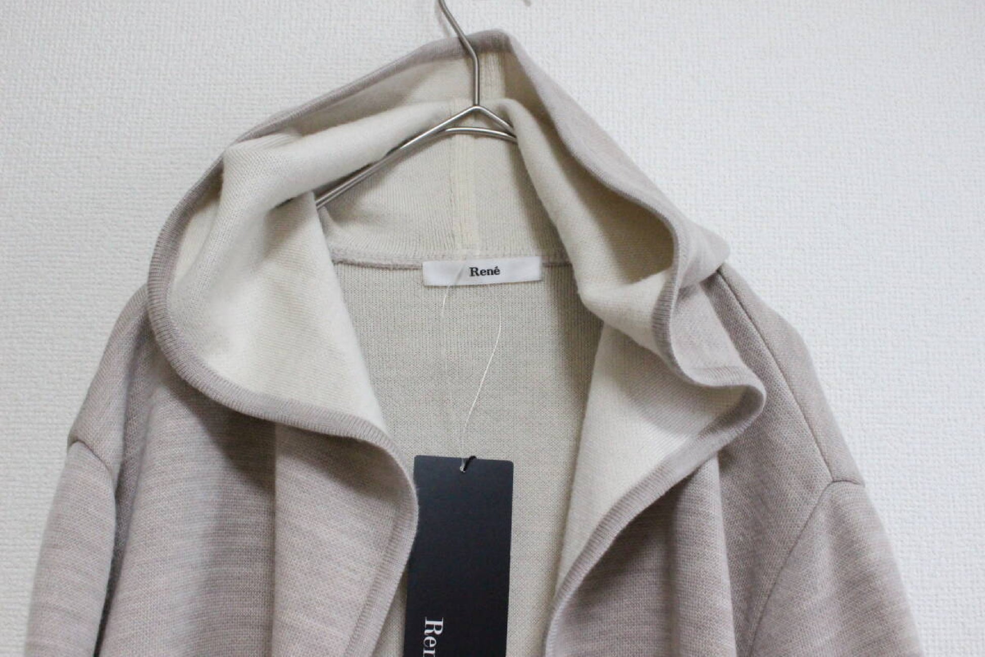 Rene Long Cardigan Poncho 6932730 Regular Price 73,000 yen Coat