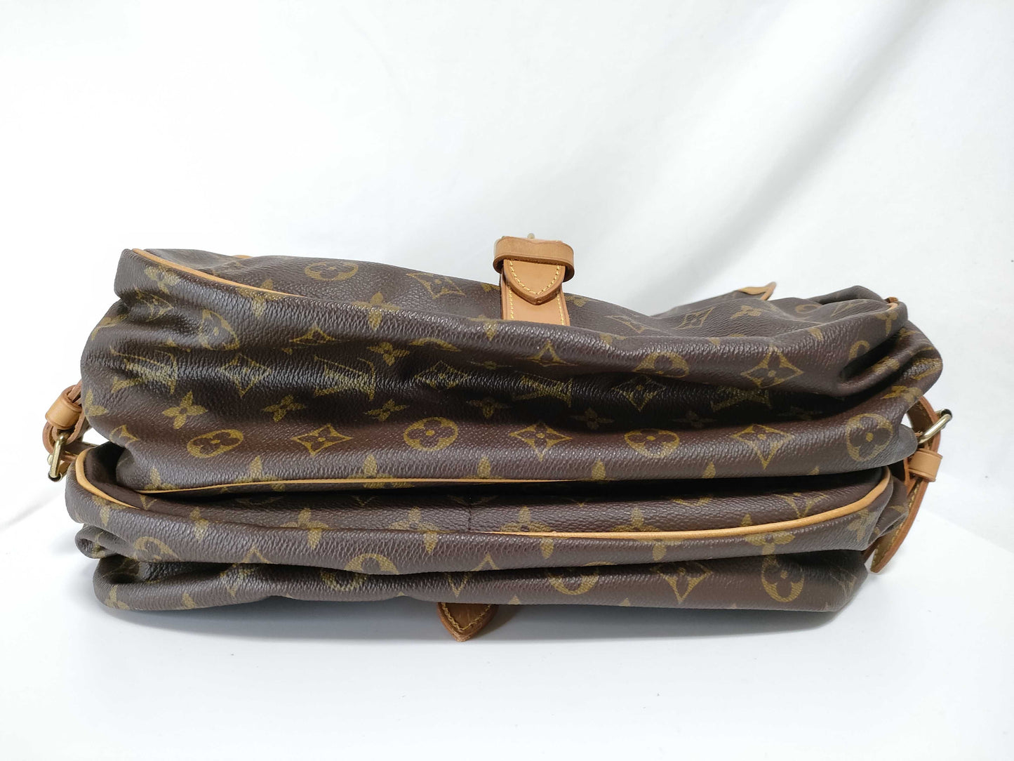 LOUIS VUITTON Monogram Saumur 35 Shoulder Bag