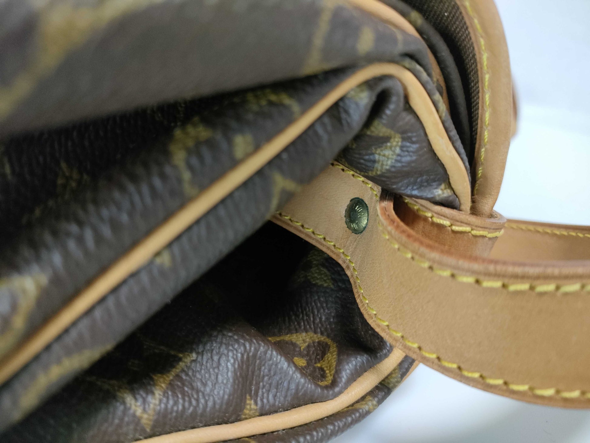LOUIS VUITTON Monogram Saumur 35 Shoulder Bag