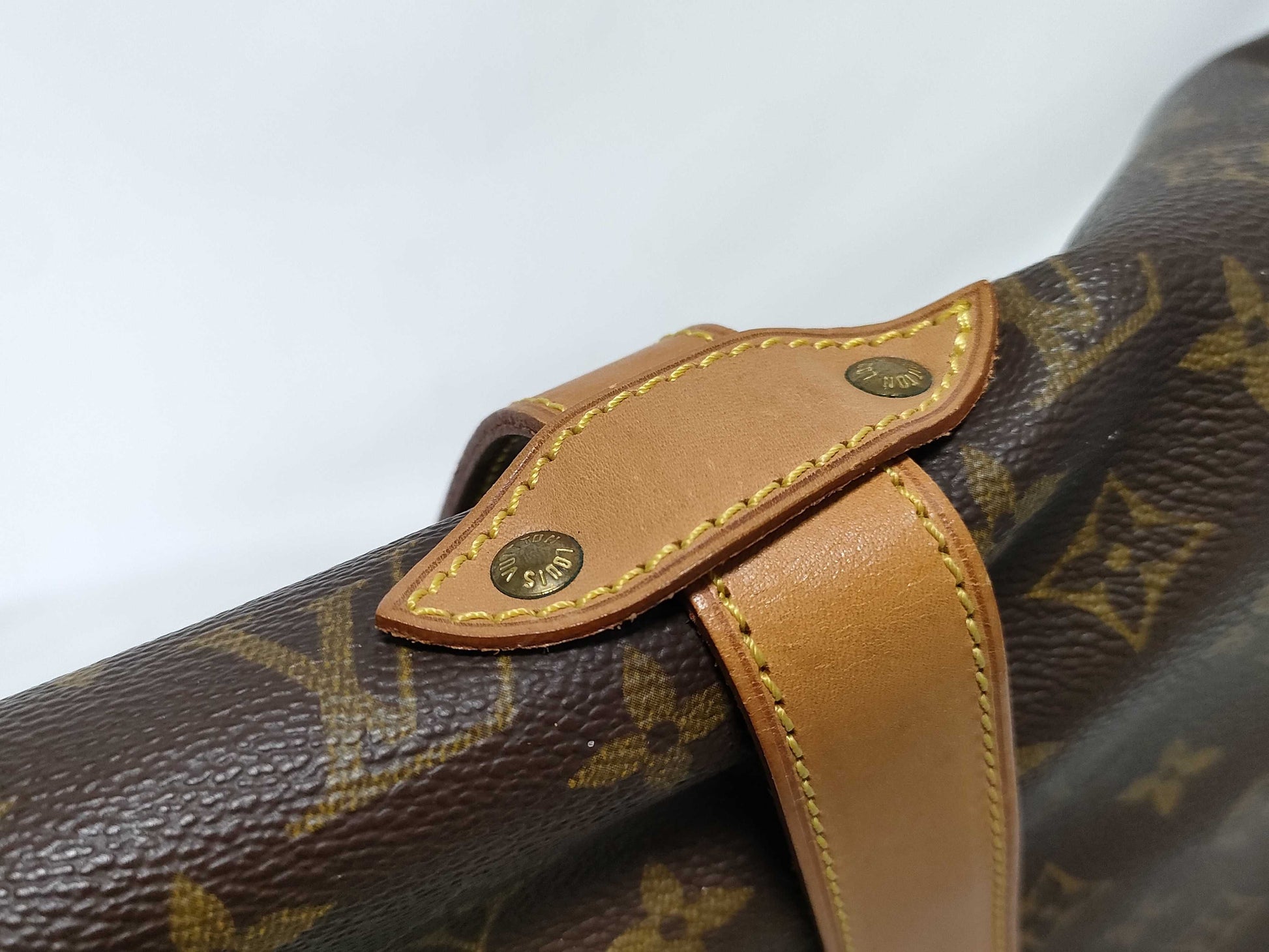 LOUIS VUITTON Monogram Saumur 35 Shoulder Bag