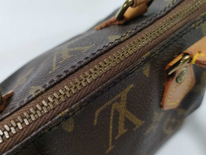 LOUIS VUITTON Monogram Mini Speedy Pouch