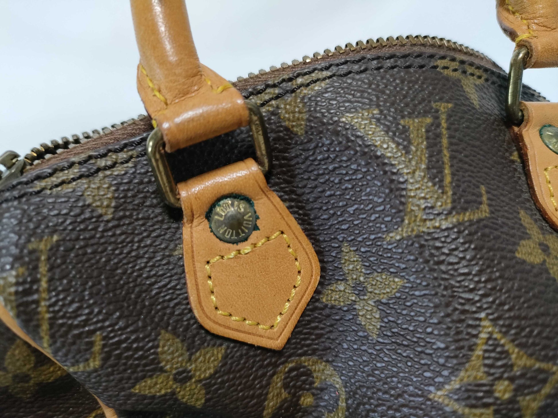 LOUIS VUITTON Monogram Mini Speedy Pouch