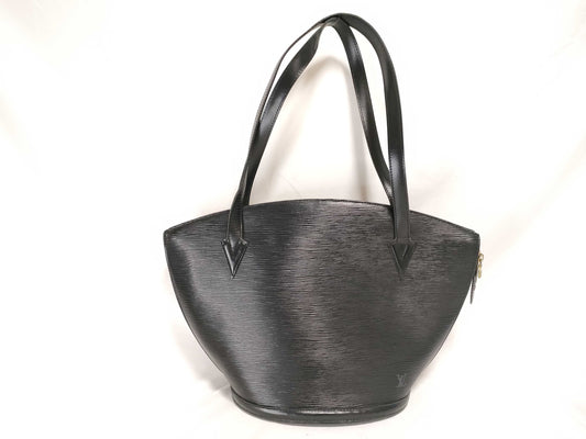 LOUIS VUITTON Epi Saint-Jacques Shopping Black Tote Bag