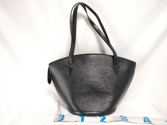 LOUIS VUITTON Epi Saint-Jacques Shopping Black Tote Bag