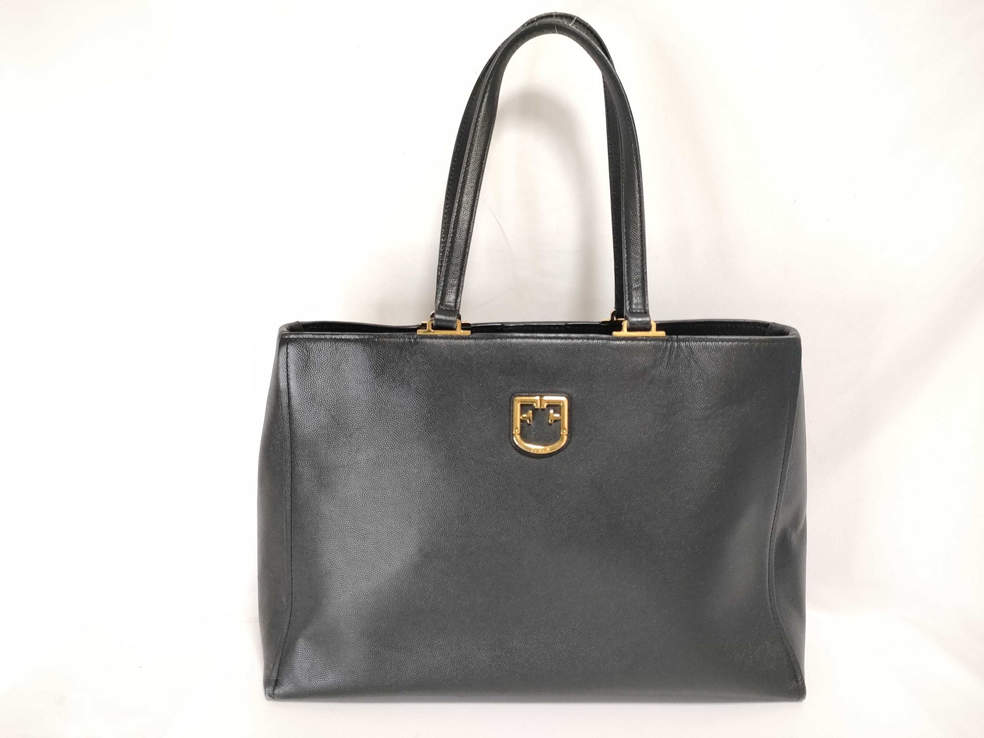 FURLA Black Shoulder Bag Tote Bag