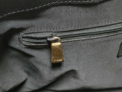FURLA Black Shoulder Bag Tote Bag