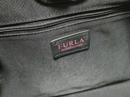 FURLA Black Shoulder Bag Tote Bag