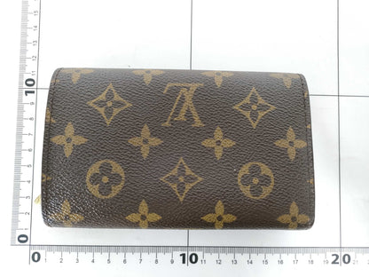 LOUIS VUITTON Monogram L-shaped zipper wallet