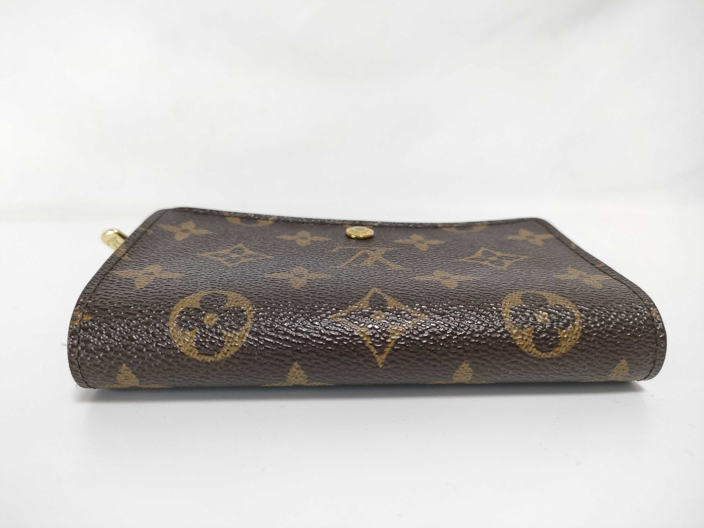 LOUIS VUITTON Monogram L-shaped zipper wallet