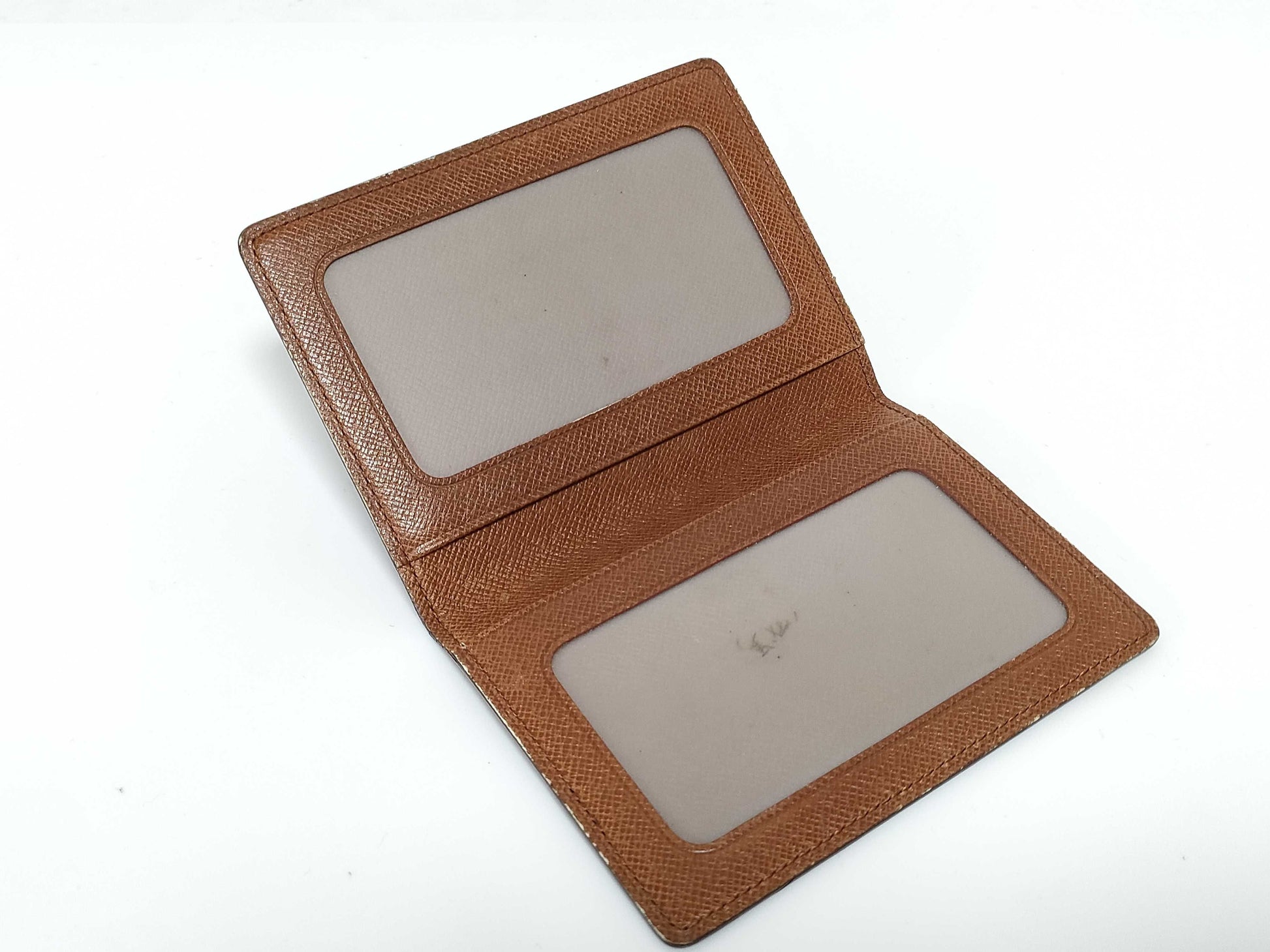 LOUIS VUITTON Monogram Pass Case, 2-Piece Set, Card Case, Pass Case, Business Card Holder