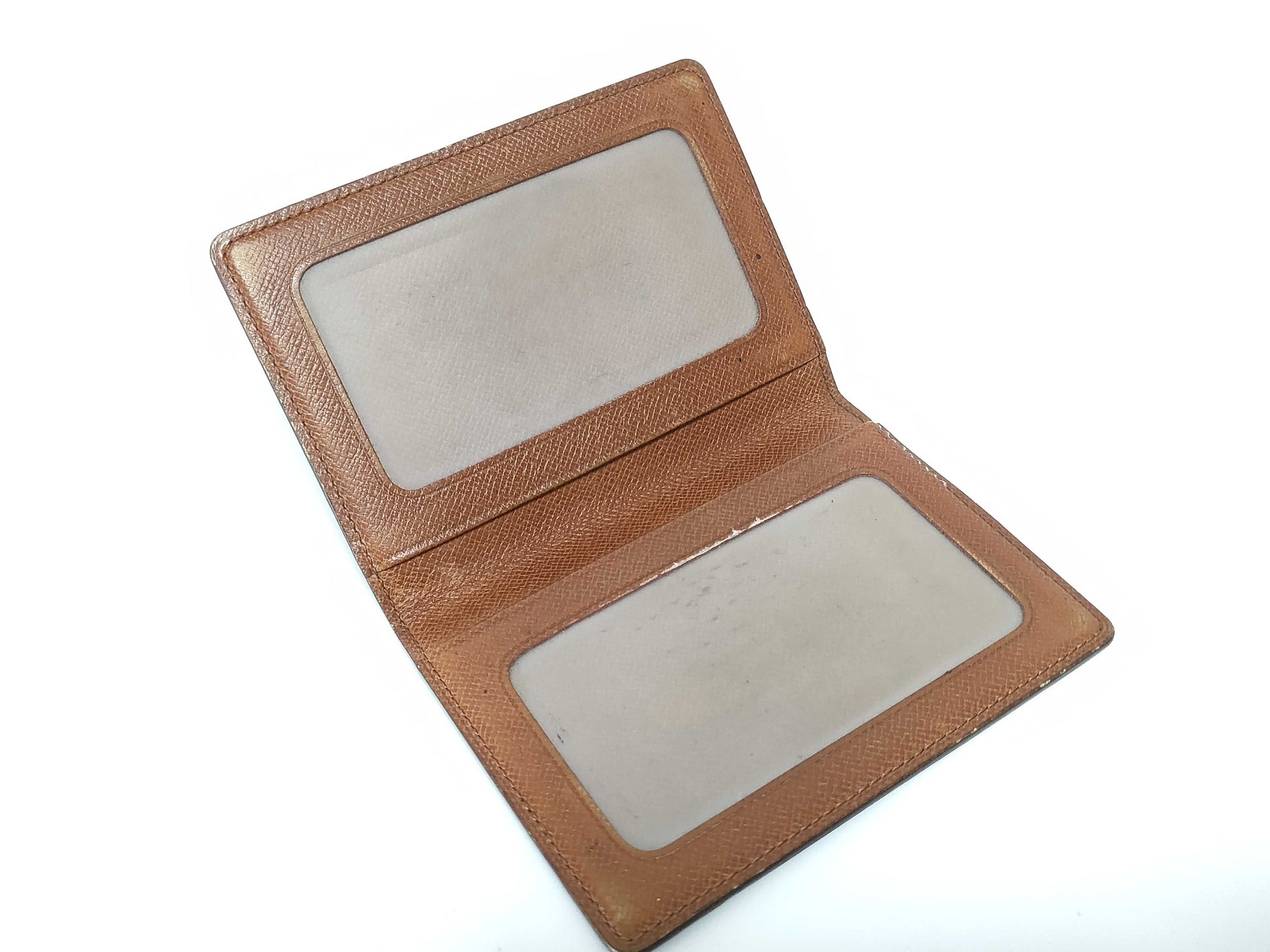 LOUIS VUITTON Monogram Pass Case, 2-Piece Set, Card Case, Pass Case, Business Card Holder