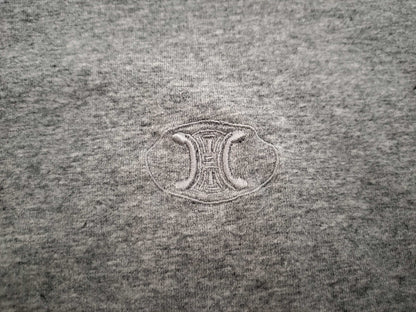 CELINE Short Sleeve T-Shirt Gray T-Shirt