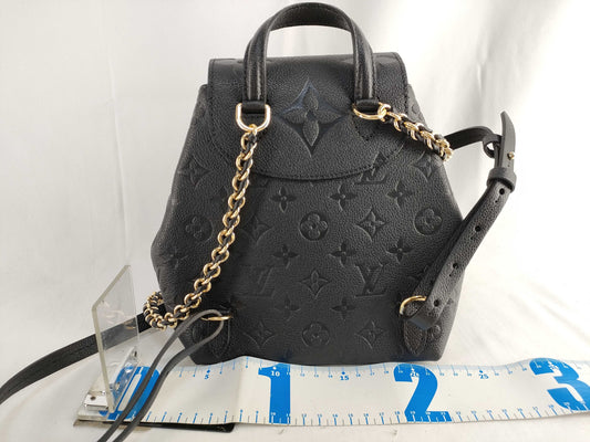 LOUIS VUITTON Monogram Empreinte Louis Vuitton Backup Backpack