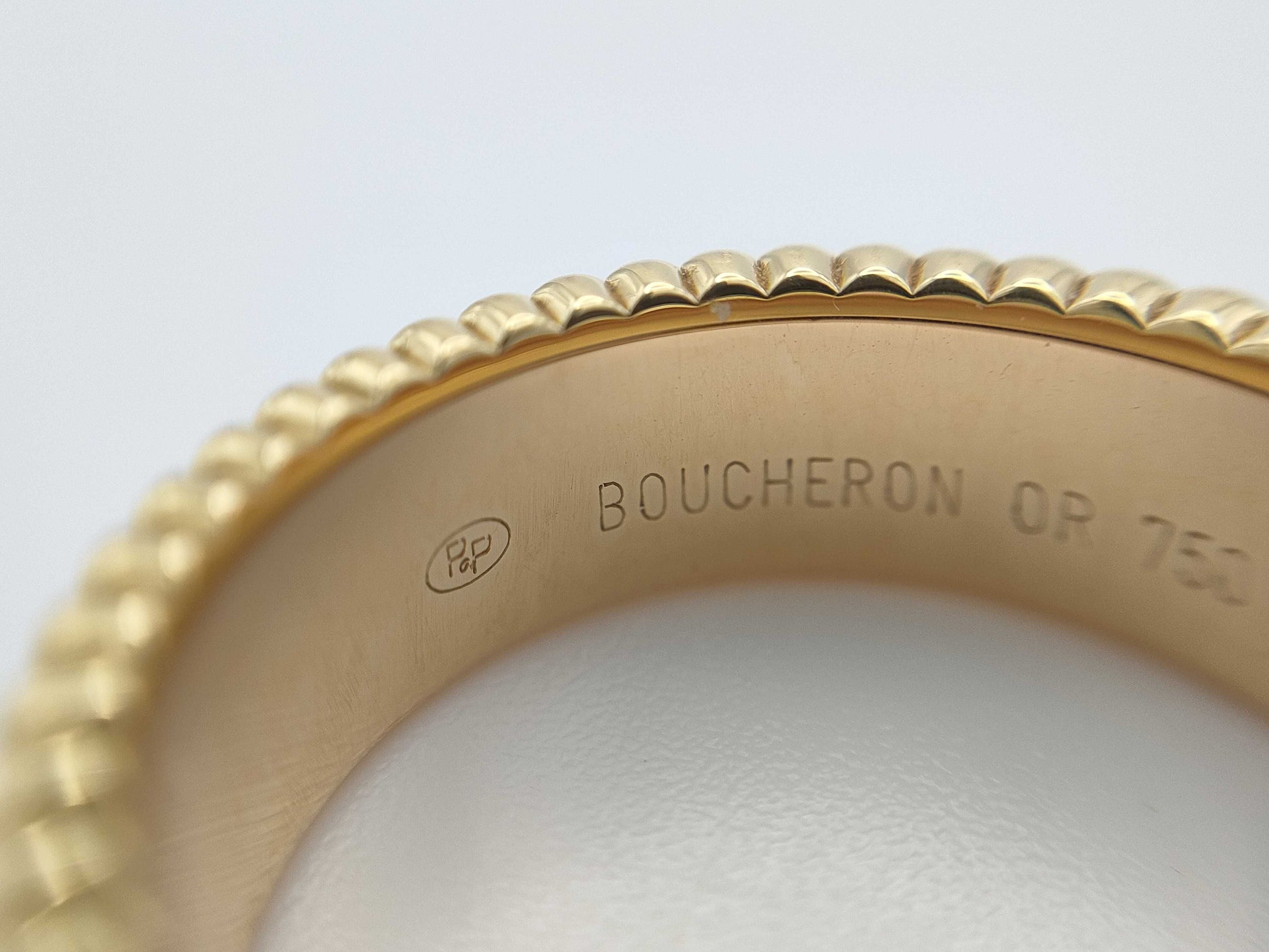 BOUCHERON Quatre Classic T54 750 9.3g Ring 