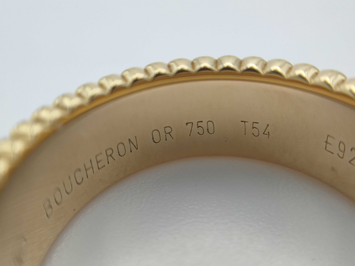 BOUCHERON Quatre Classic T54 750 9.3g Ring 