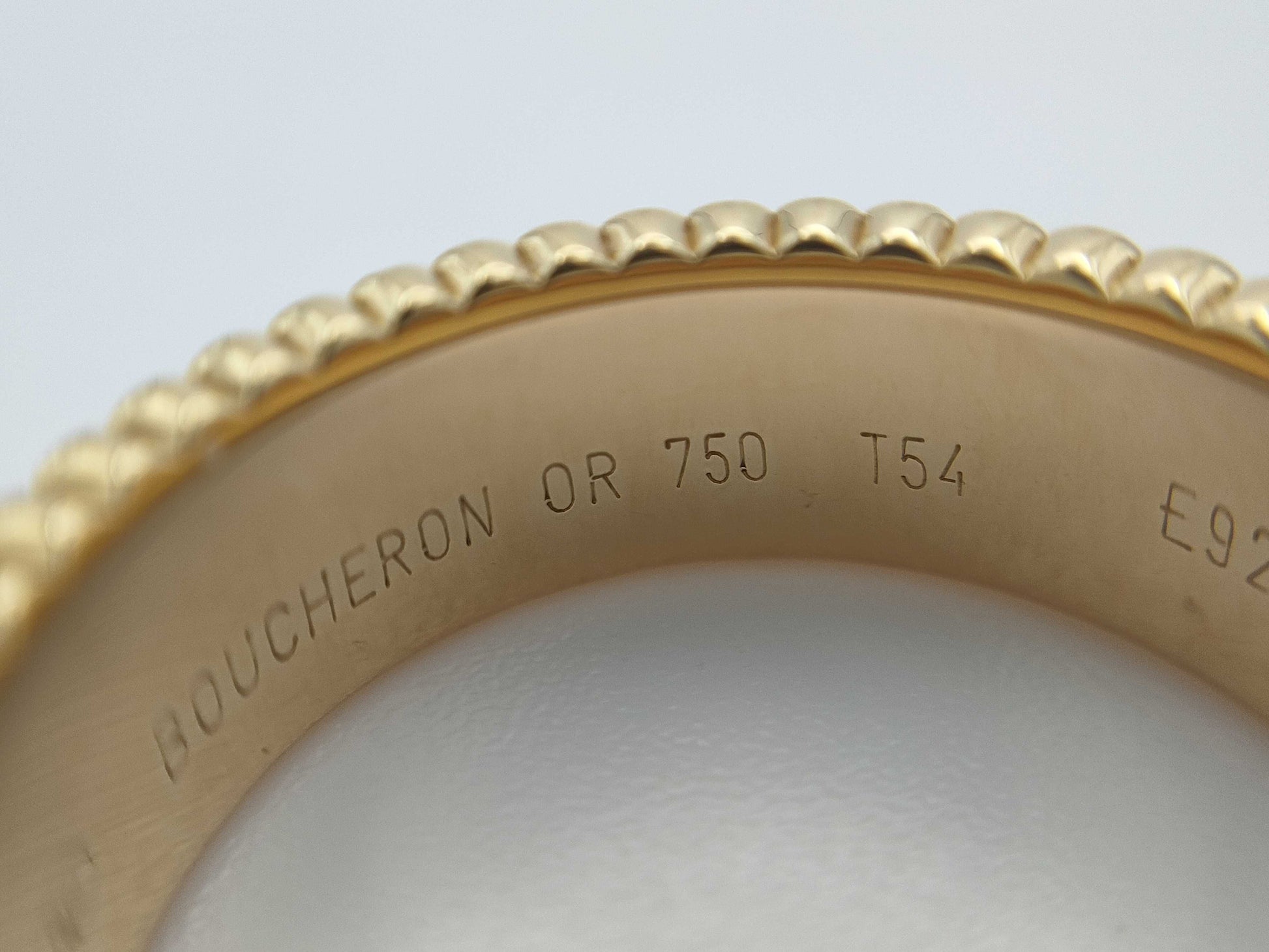 BOUCHERON Quatre Classic T54 750 9.3g Ring 