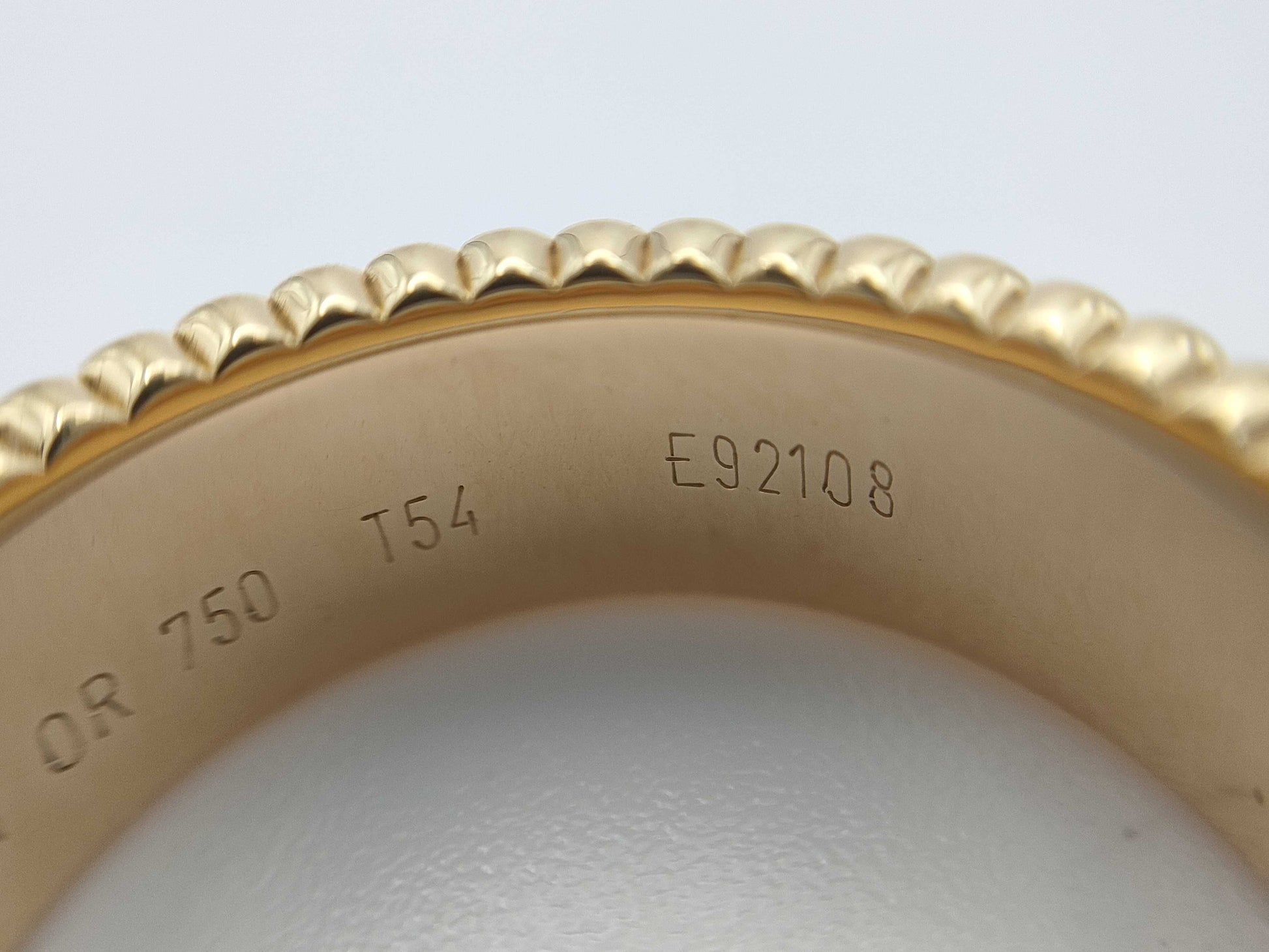 BOUCHERON Quatre Classic T54 750 9.3g Ring 