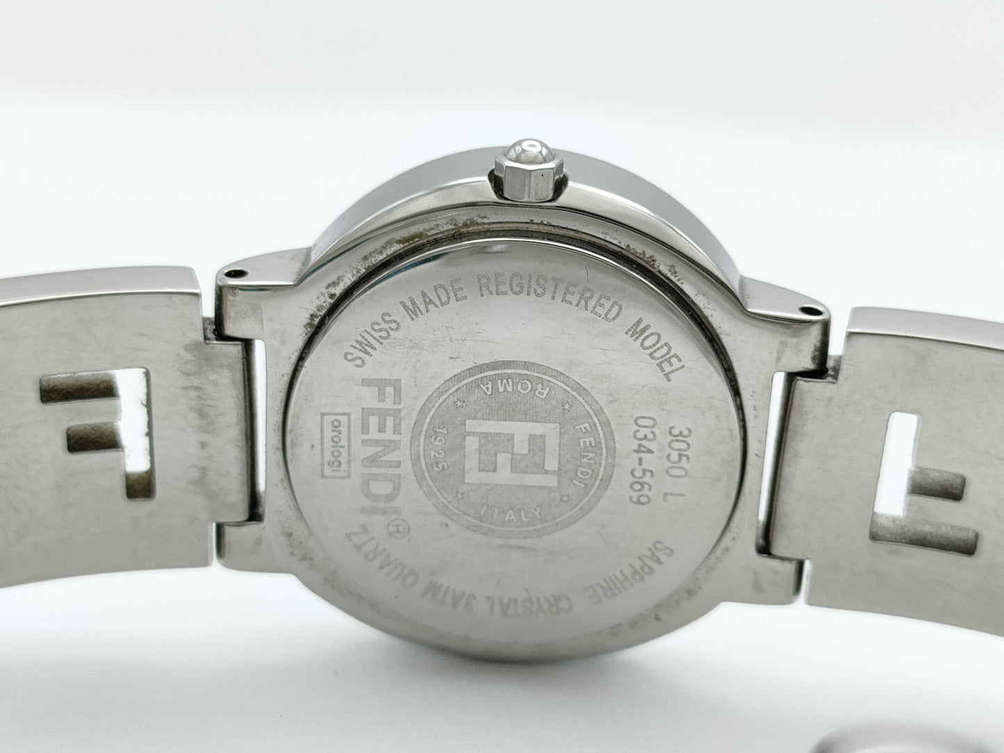 FENDI Horology 3050L 034-569 Quartz Black Dial Women's Watch