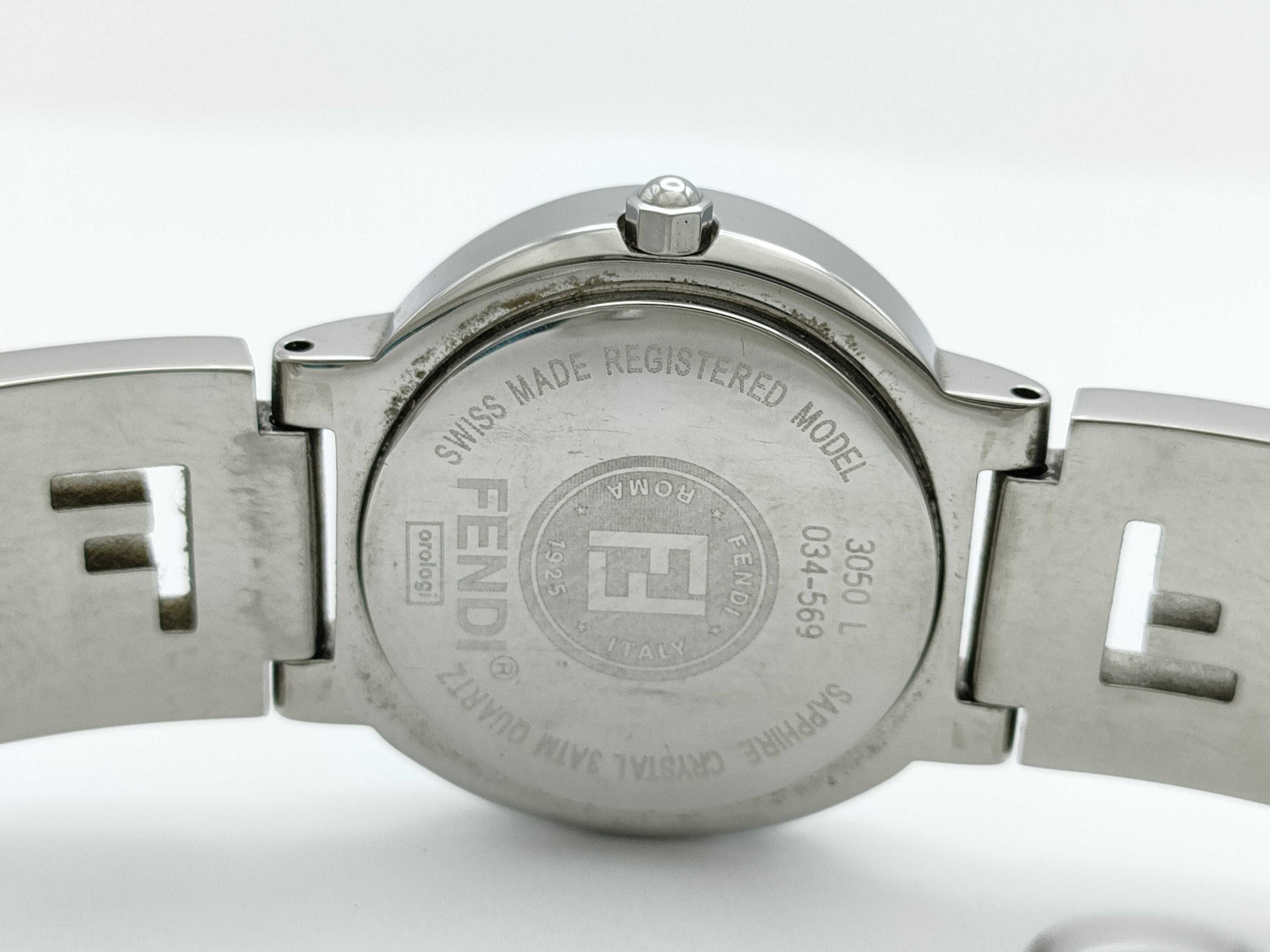 FENDI Horology 3050L 034-569 Quartz Black Dial Women's Watch