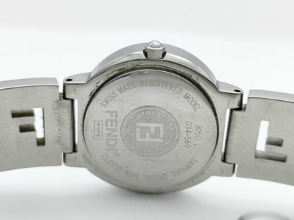 FENDI Horology 3050L 034-569 Quartz Black Dial Women's Watch