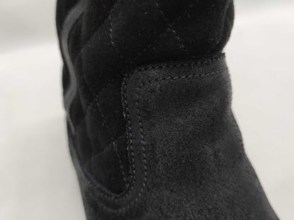 CHANEL Matelasse Mouton Boots #38 Other Shoes
