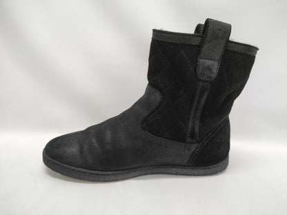 CHANEL Matelasse Mouton Boots #38 Other Shoes