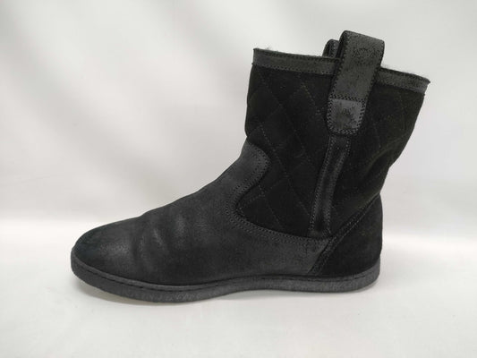 CHANEL Matelasse Mouton Boots #38 Other Shoes