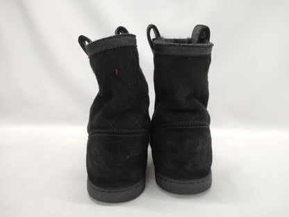 CHANEL Matelasse Mouton Boots #38 Other Shoes