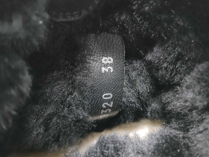 CHANEL Matelasse Mouton Boots #38 Other Shoes