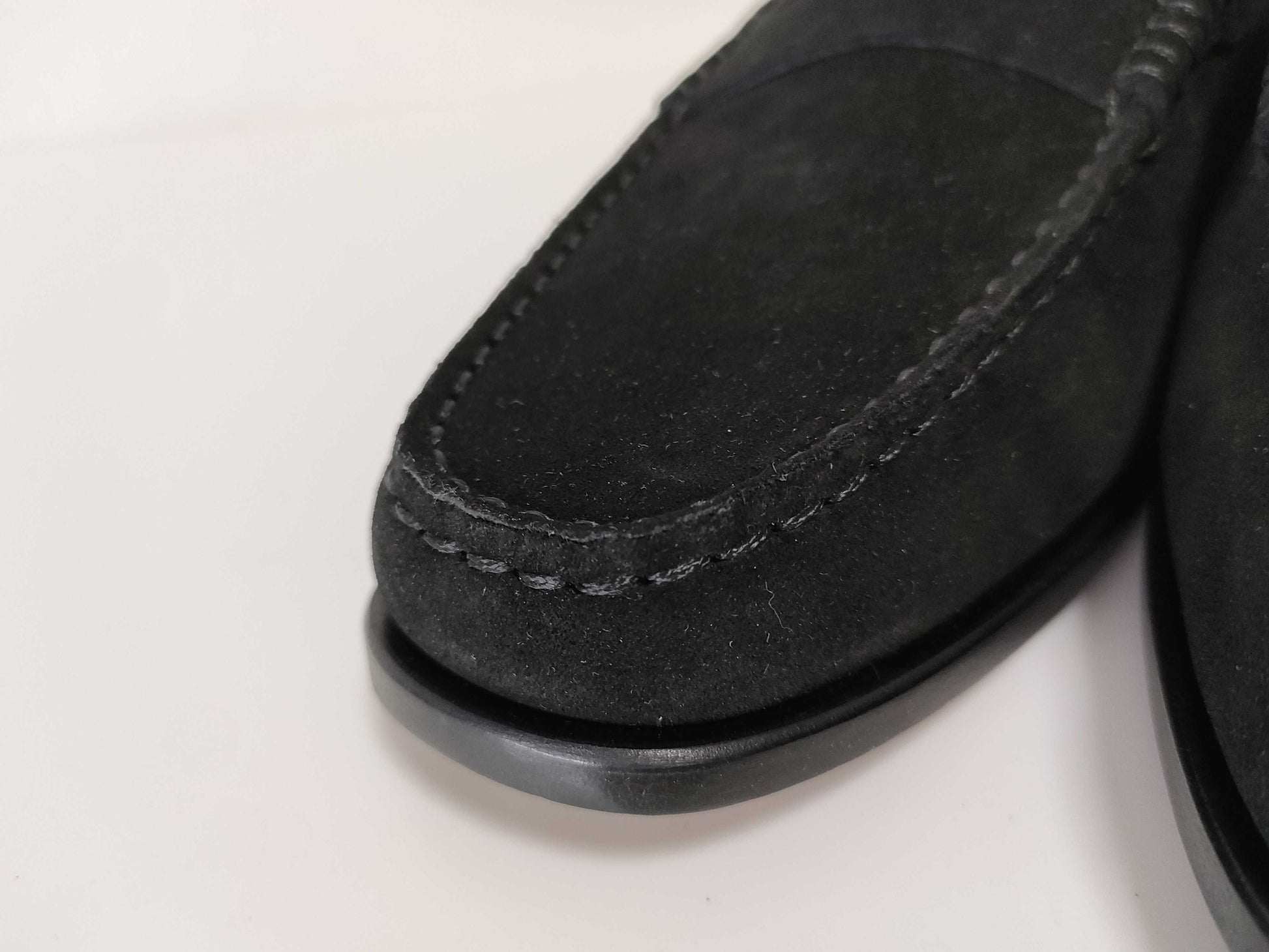 TODS Suede Loafers Size 38 Black