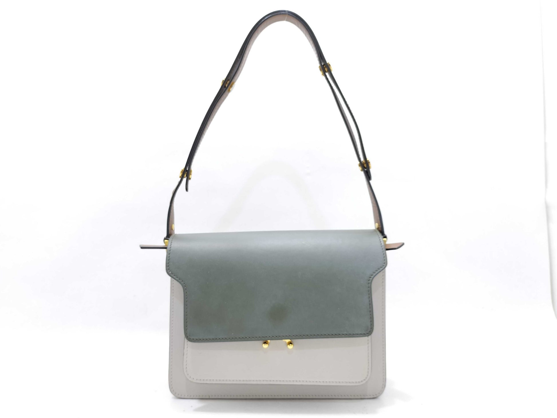 MARNI Marni Trunk Leather Shoulder Bag Shoulder Bag