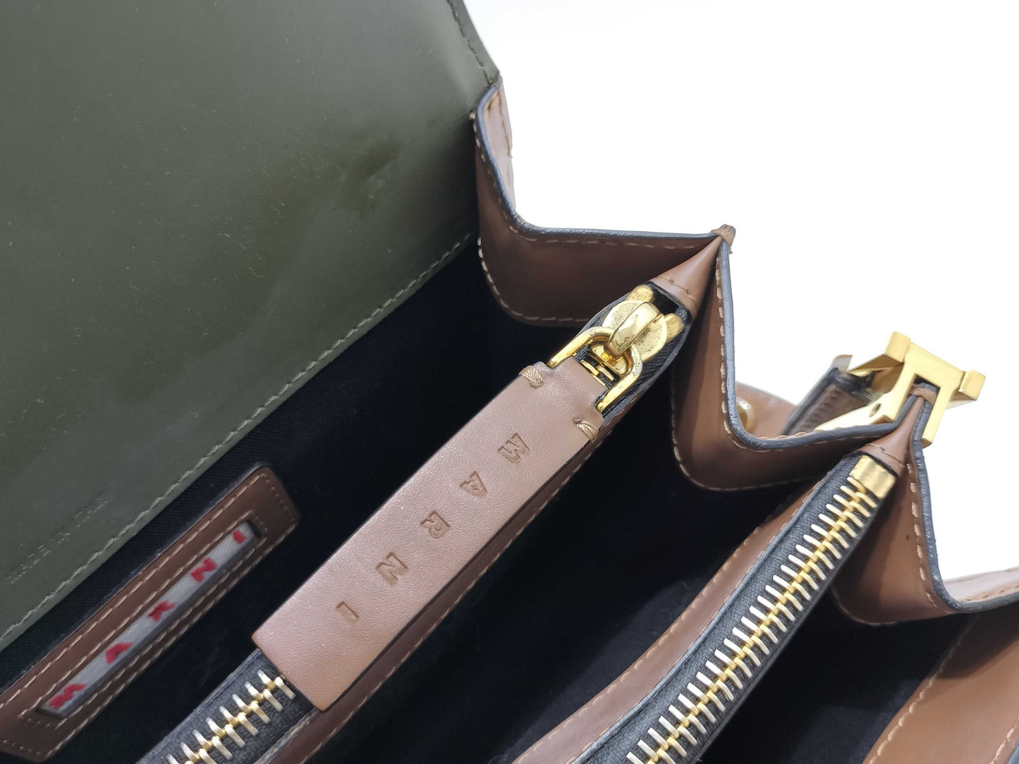 MARNI Marni Trunk Leather Shoulder Bag Shoulder Bag