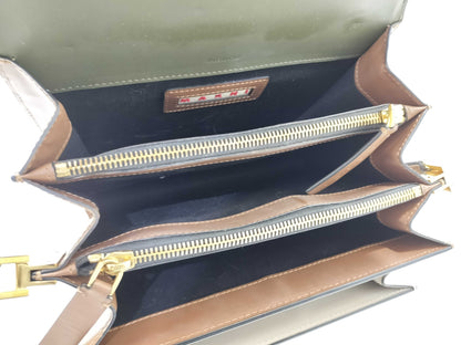 MARNI Marni Trunk Leather Shoulder Bag Shoulder Bag