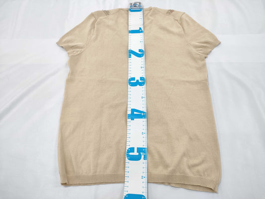 CHANEL Sequined Short Sleeve Top Size 38 P28069K00029 Tops