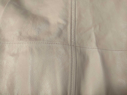 Salvatore Ferragamo Leather Skirt, Pink, Size 40, Belted