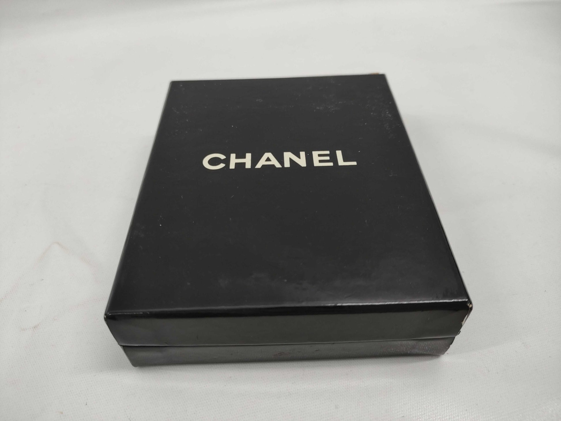 CHANEL Coco Mark Gold Chain Necklace