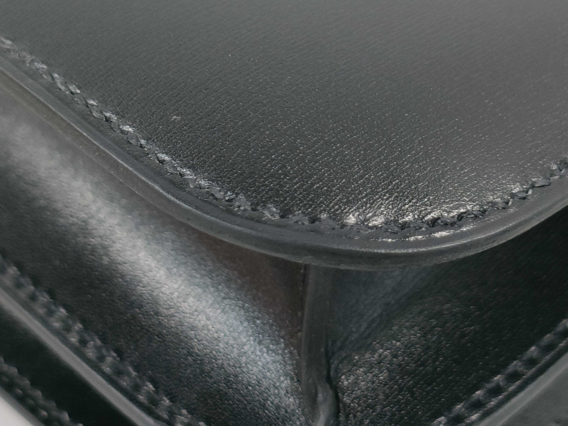 HERMES Constance 3 Miroir Mini Shoulder Bag, Black, Silver Hardware, Box Calf Leather, B Stamp, Perfect Condition