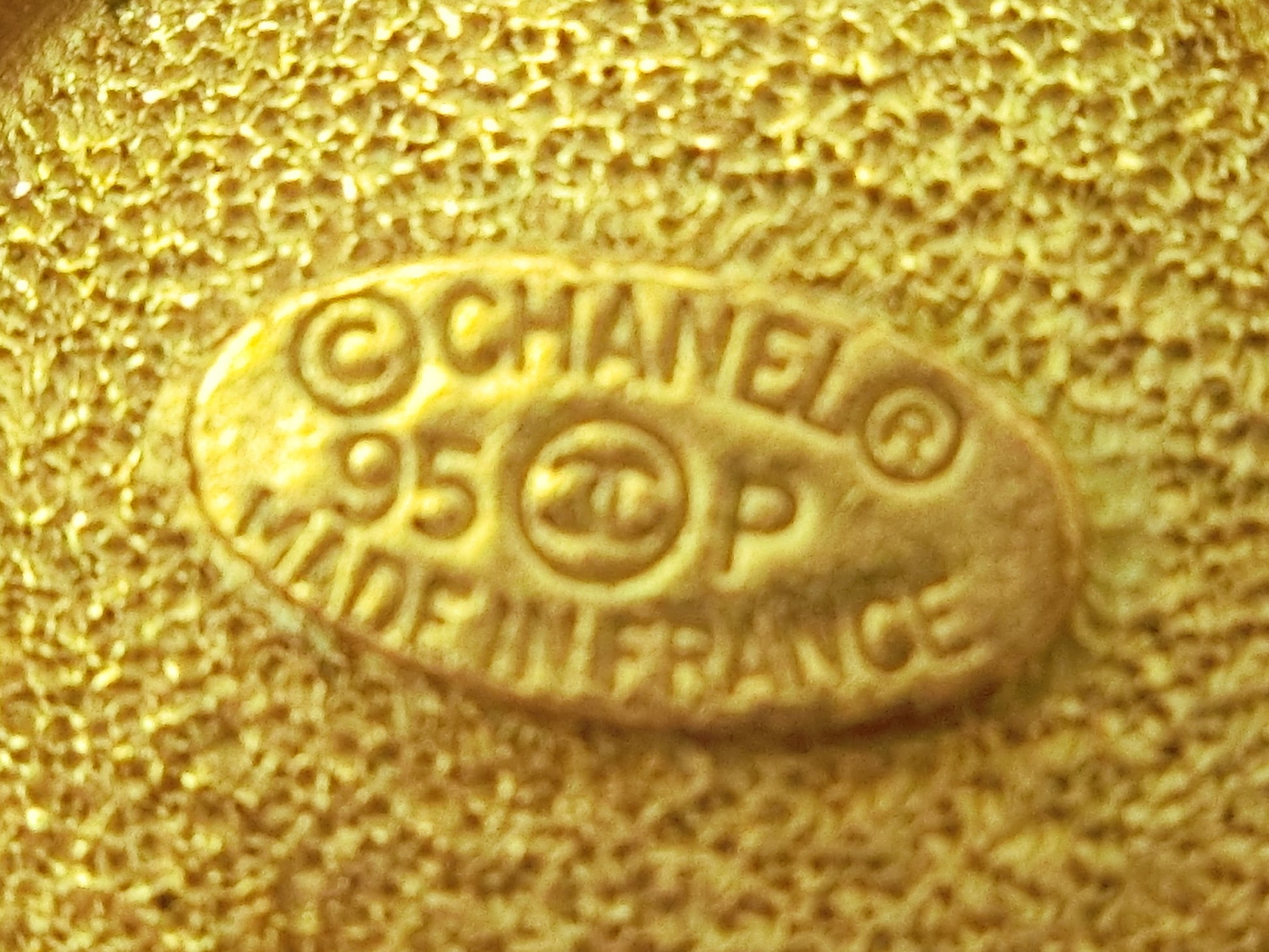 CHANEL Leather Chain Ribbon Coin Necklace