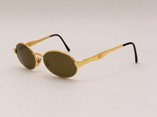  VERSACE Medusa Metal Frame Sunglasses